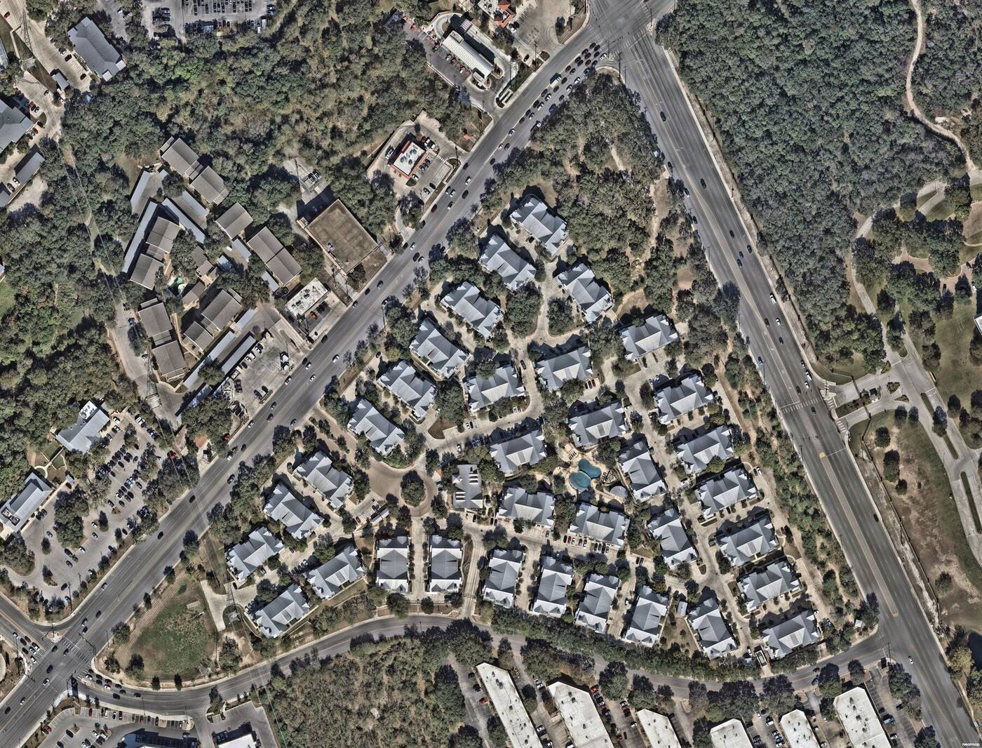 Topographic survey example